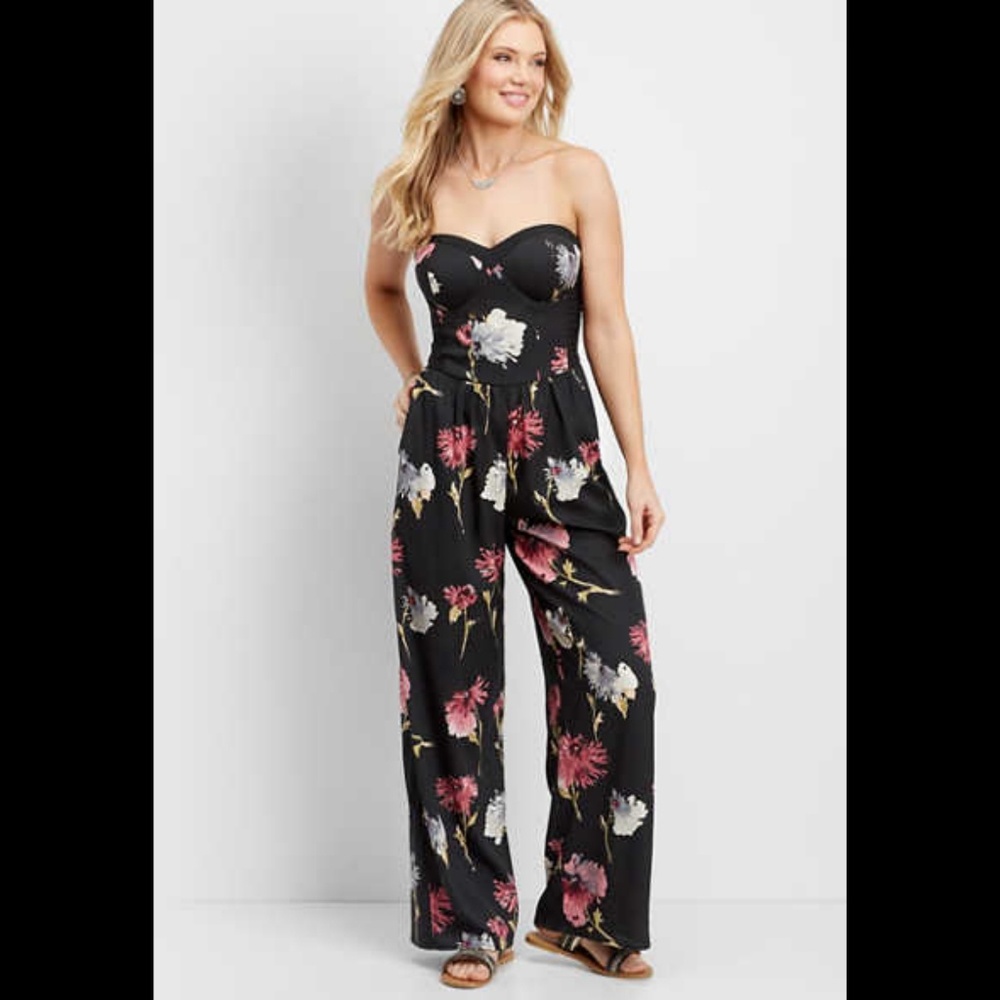 💕 Floral Jumpsuit